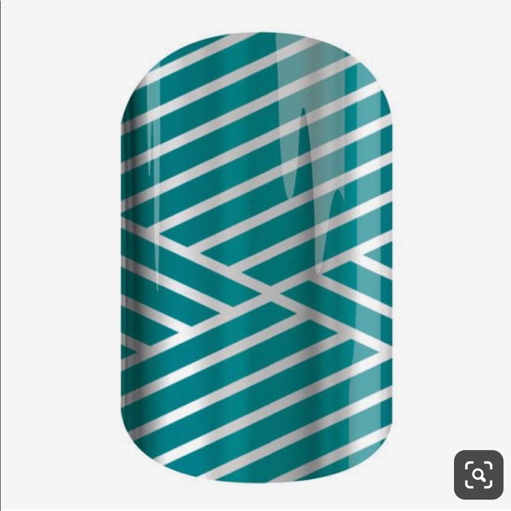 Full Sheet - Turquoise Silver Criss Cross